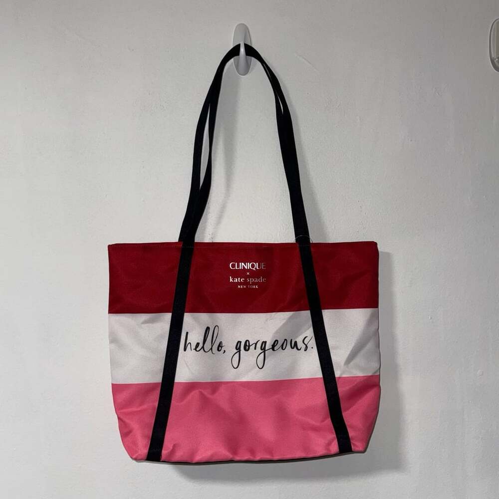 Clinique x Kate Spade New York Hello Gorgeous Tote Bag